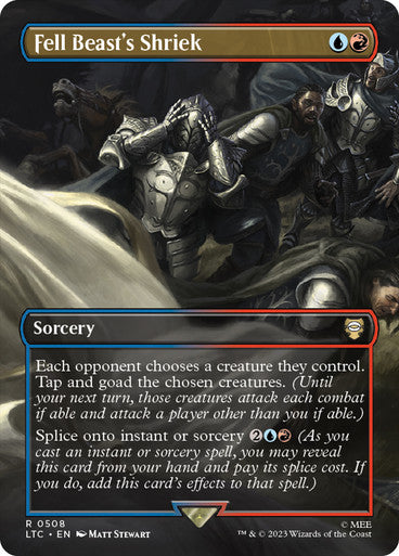 Fell Beast's Shriek (Borderless)