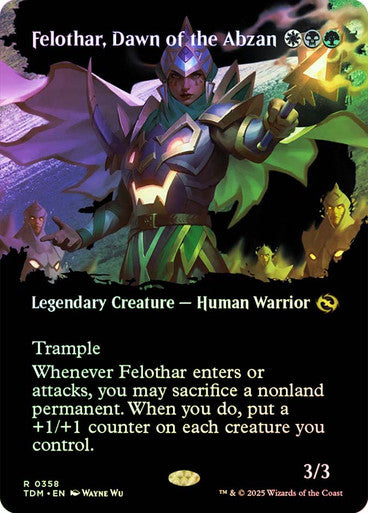 Felothar, Dawn of the Abzan (Borderless) Foil