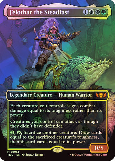 Felothar the Steadfast (Borderless) Foil