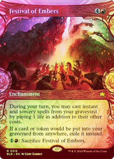 Festival of Embers (Showcase) Foil