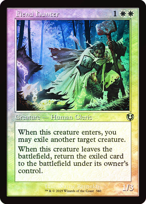 Fiend Hunter - (Retro Frame) - Foil