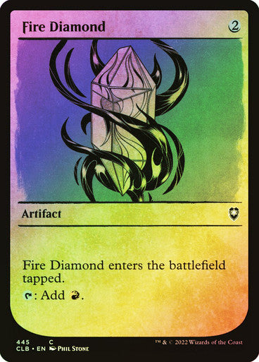 Fire Diamond (Showcase) Foil