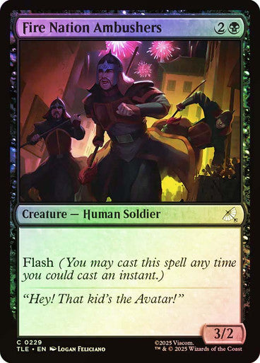 Fire Nation Ambushers Foil