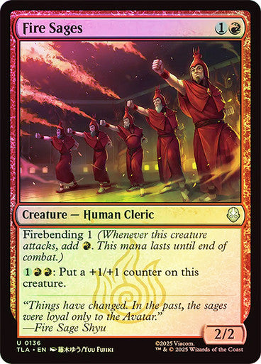 Fire Sages Foil
