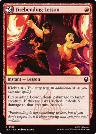 Firebending Lesson