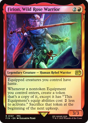 Firion, Wild Rose Warrior Foil
