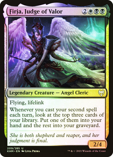 Firja, Judge of Valor Foil