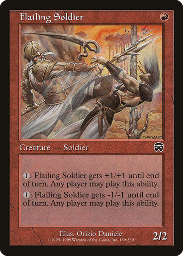 Flailing Soldier (Spanish)