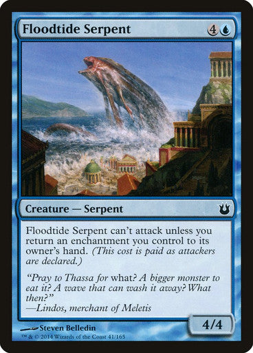 Floodtide Serpent (Spanish)