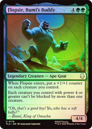 Flopsie, Bumi's Buddy Foil
