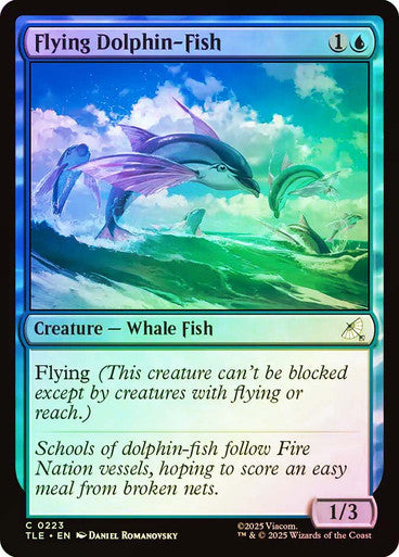 Flying Dolphin-Fish Foil