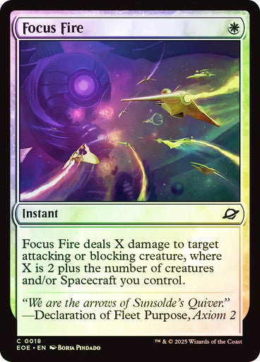 Focus Fire Foil