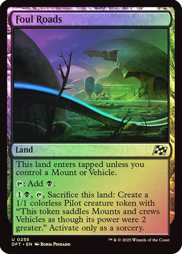 Foul Roads Foil