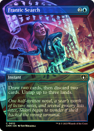 Frantic Search (Borderless) Foil