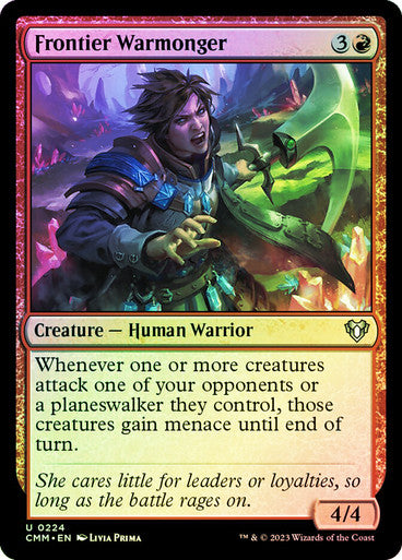 Frontier Warmonger Foil