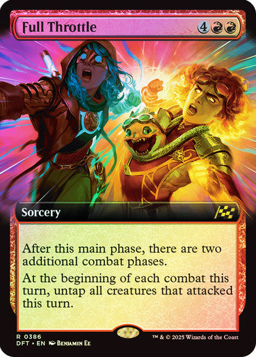Full Throttle (Extended Art) Foil