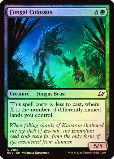 Fungal Colossus Foil