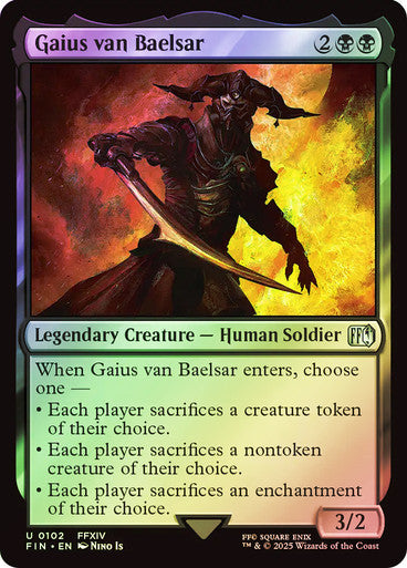 Gaius van Baelsar Foil