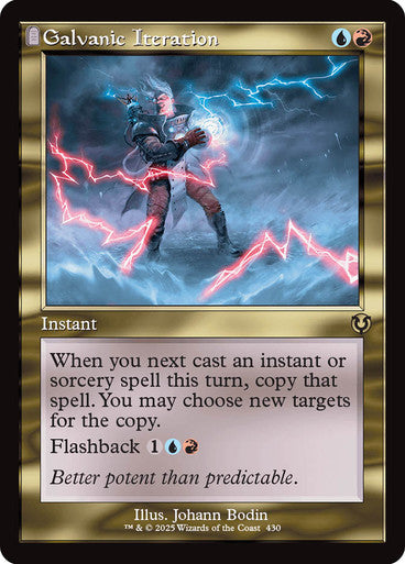 Galvanic Iteration (Retro Frame)