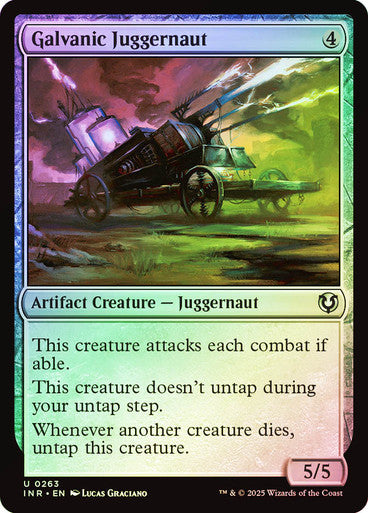 Galvanic Juggernaut Foil