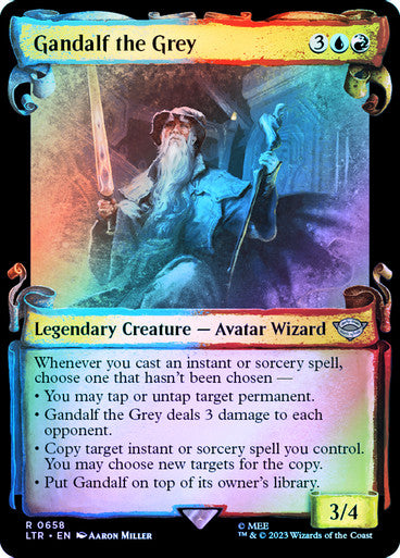 Gandalf the Grey (Showcase) Silver Foil