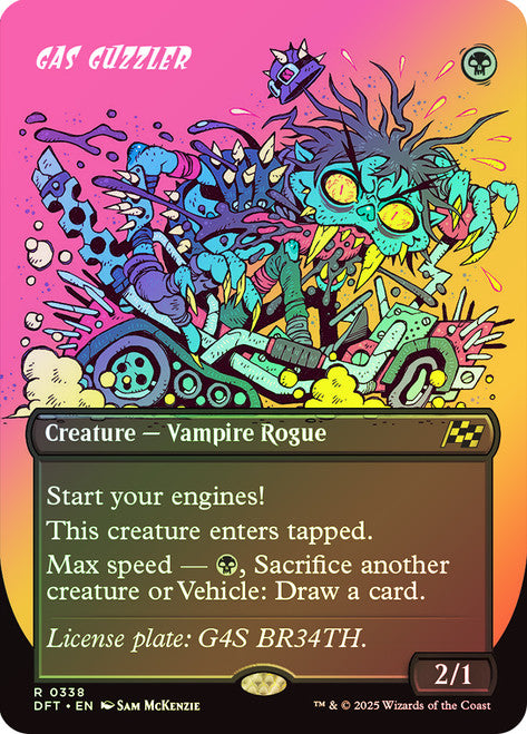 Gas Guzzler - (Borderless) - Foil