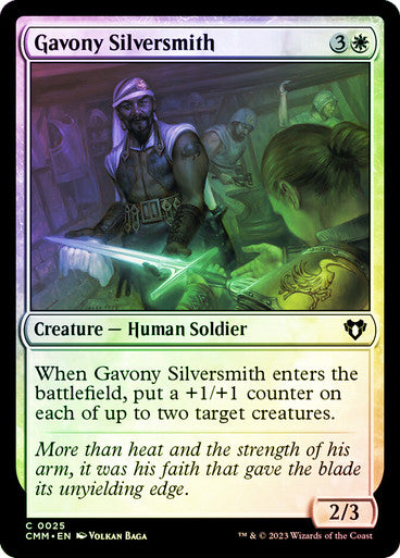 Gavony Silversmith Foil