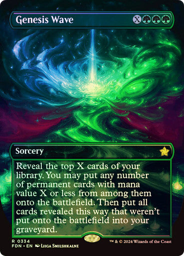 Genesis Wave (Borderless) Foil
