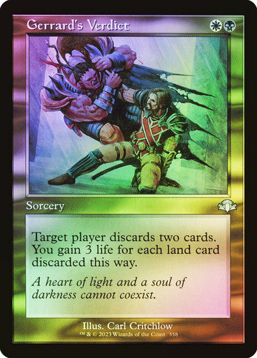 Gerrard's Verdict (Retro Frame) Foil