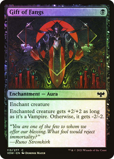 Gift of Fangs Foil