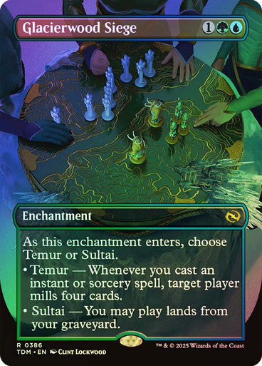 Glacierwood Siege (Borderless) Foil