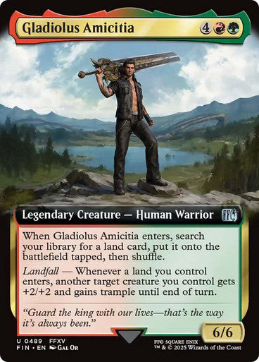 Gladiolus Amicitia (Extended Art)