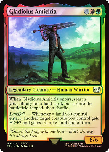 Gladiolus Amicitia Foil
