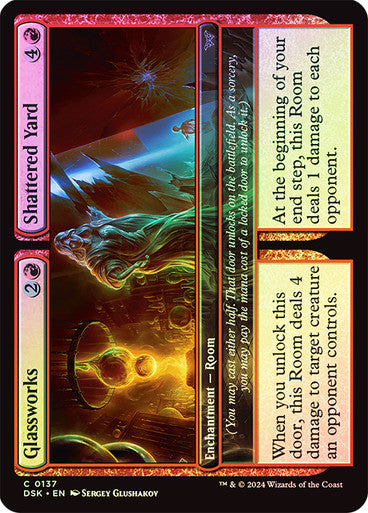 Glassworks // Shattered Yard Foil