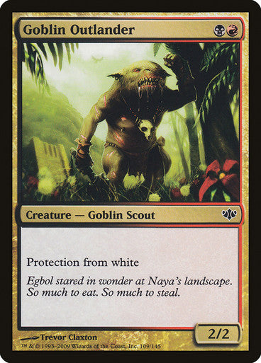 Goblin Outlander (Spanish)