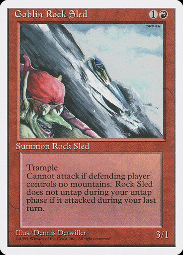 Goblin Rock Sled (Spanish)