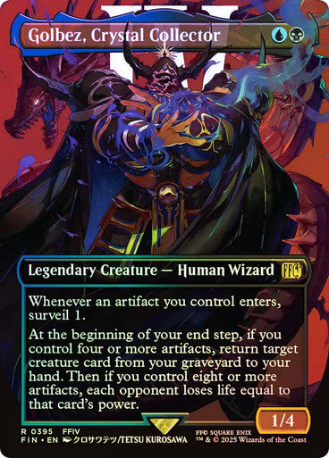 Golbez, Crystal Collector (Borderless) Foil