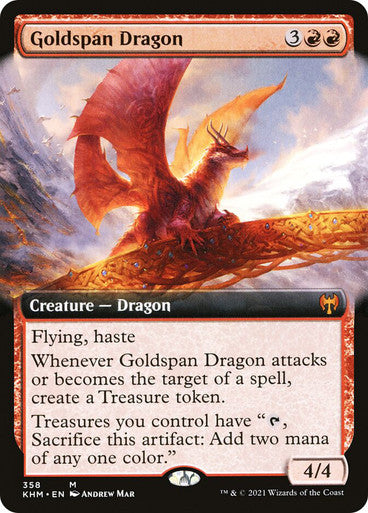 Goldspan Dragon (Extended Art)