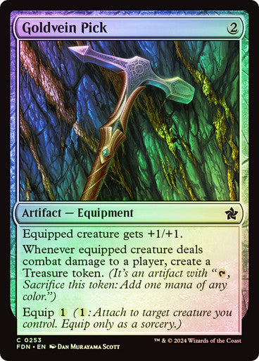 Goldvein Pick Foil