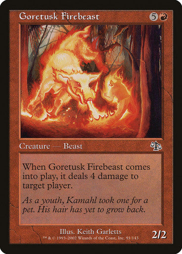 Goretusk Firebeast (Spanish)