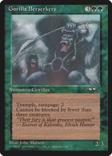Gorilla Berserkers (Attacking)