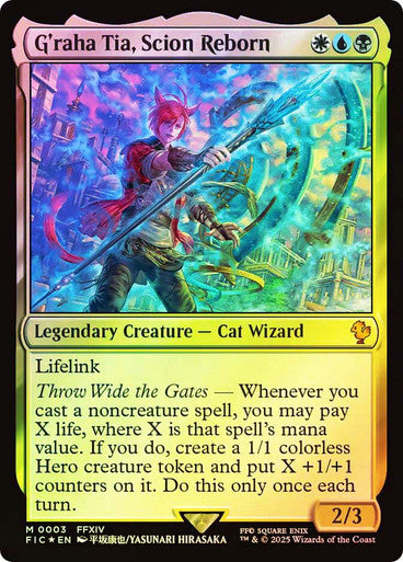 G'raha Tia, Scion Reborn Foil