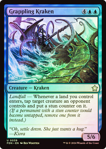 Grappling Kraken Foil