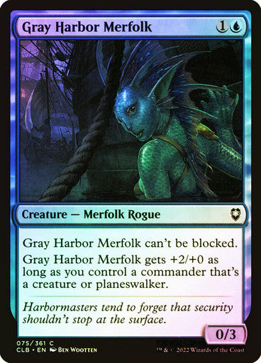 Gray Harbor Merfolk Foil