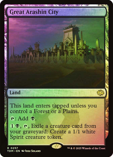 Great Arashin City Foil