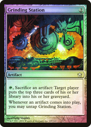 Grinding Station Foil