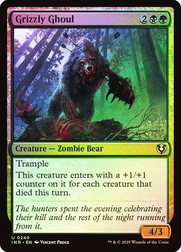 Grizzly Ghoul Foil