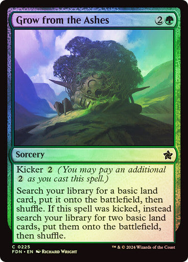 Grow from the Ashes Foil