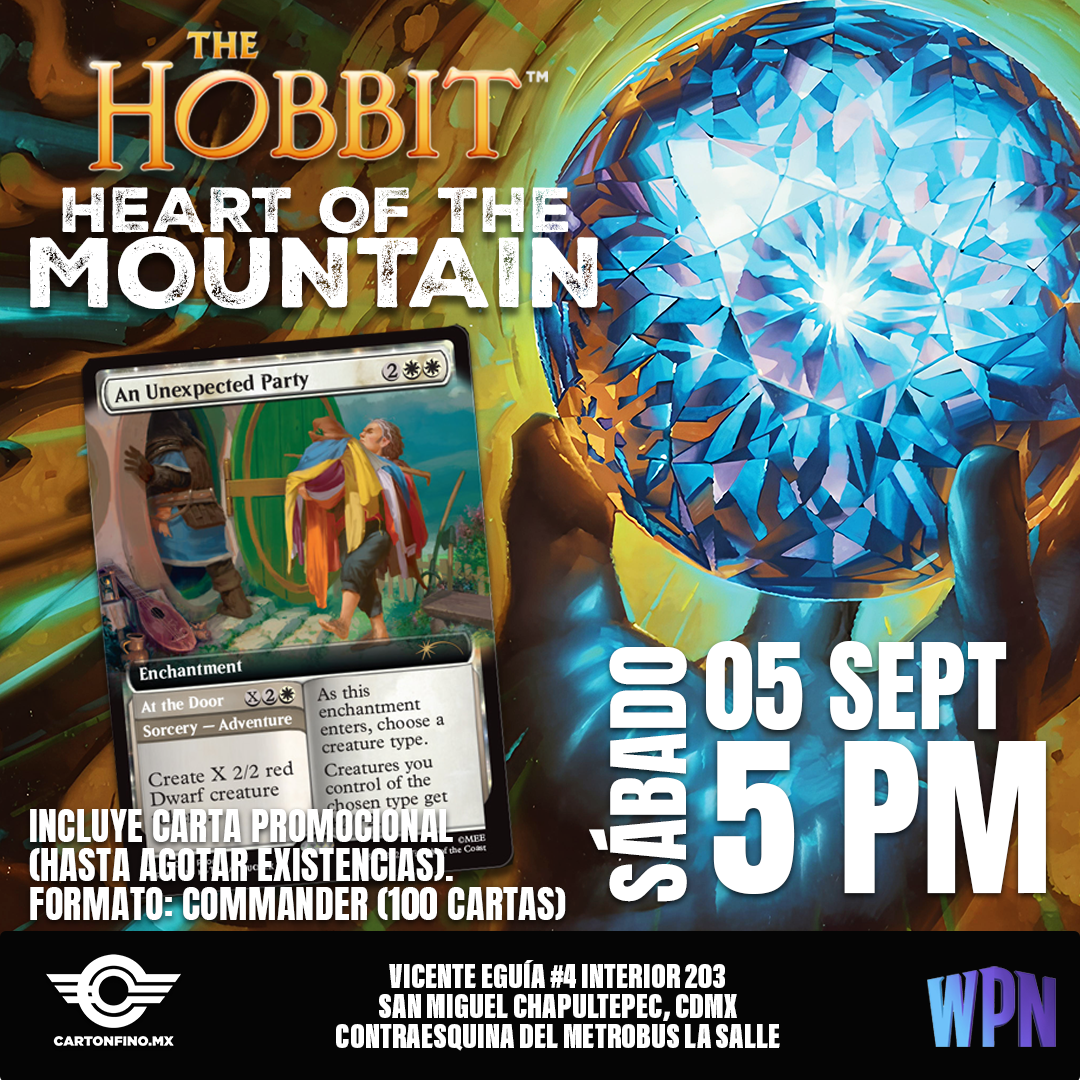 Pase de Evento: The Hobbit Heart of the Mountain