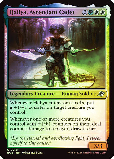 Haliya, Ascendant Cadet Foil